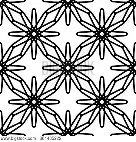 Ethnic Ornament Pattern For Laser Cut And Cnc. Vector Illustration Isolated On White Background.