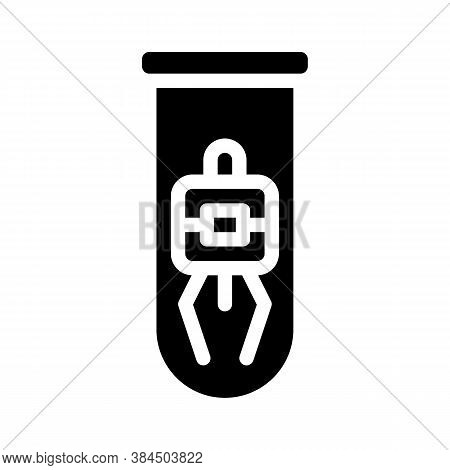 Ano Technology Glyph Icon Vector Isolated Illustration