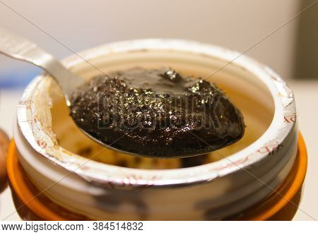 A Picture Of Chyawanprash With Selective Focus