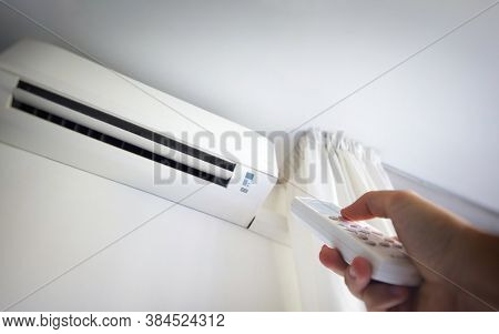 Air Conditioning Remote Control Power On And Off The Split