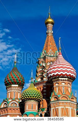 St. Basils Cathedral i Moskva