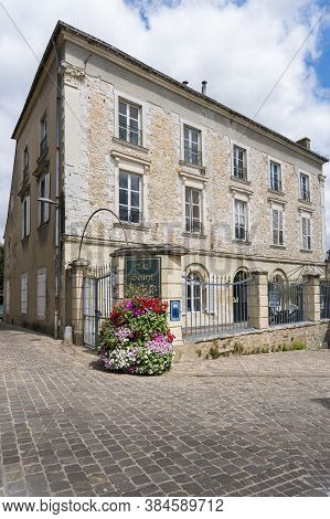 Sable Sur Sarthe, France, July 2019 - The Town Of Sable Sur Sarthe, France