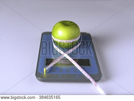 Apple On The Scale Weight Loss With Meter