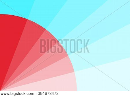 Abstract Background Image In The Form Of Rays Of Monochrome Gamut. Vector Illustration. Vector.