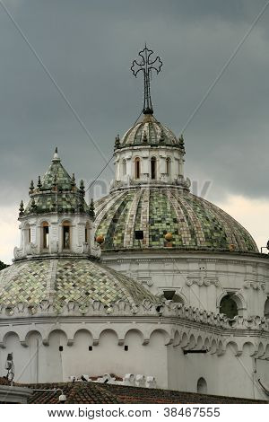 Domes of La Compania Church