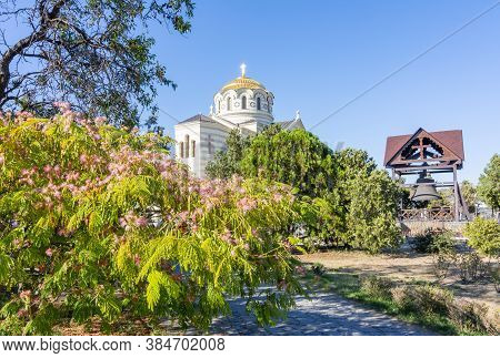 Vladimirsky Cathedral In Chersonesus, Sevastopol, Crimea Peninsula