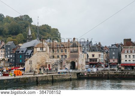 The Lieutenancy Building In Honfleur, Normandy, France, September 25, 2019