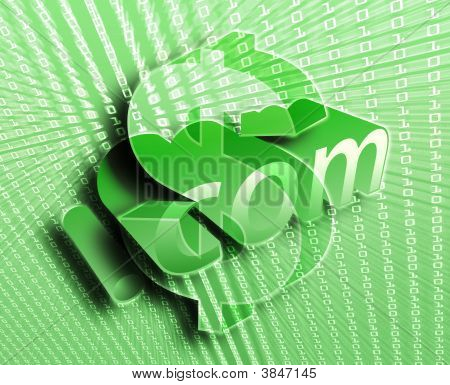 Dotcom illüstrasyon
