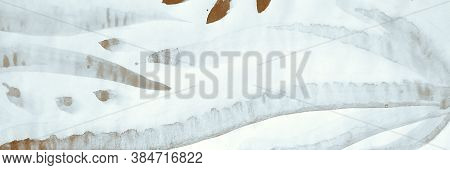 Minimal Pattern. Charcoal Gray And Grey Wave Texture.  Summer Wallpaper. Greyscale Elegant Paint. Sp