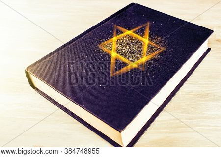 Jewish Prayer Book . Background Of Religion Judaism