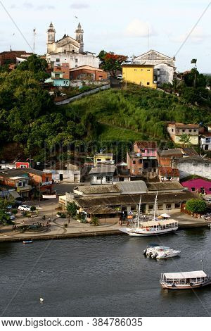 Camamu, Bahia / Brazil - January 10, 2012: View Of The Camamu Bay Located In The Lower South Of Bahi