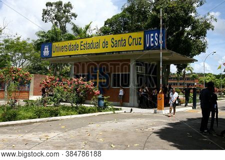 Ilheus, Bahia / Brazil - January 10, 2011: View Of The State University Of Santa Cruz (uesc), In The