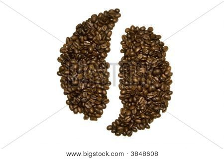 Sinal do feijão de café