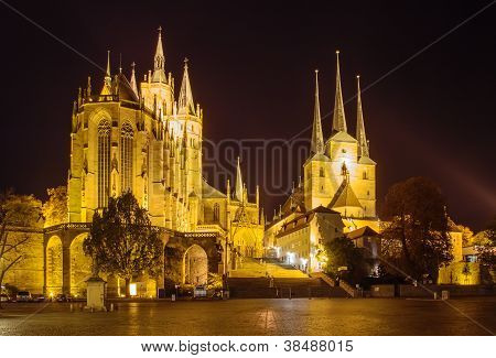 에르푸르트 대성당 및 Severikirche, 독일