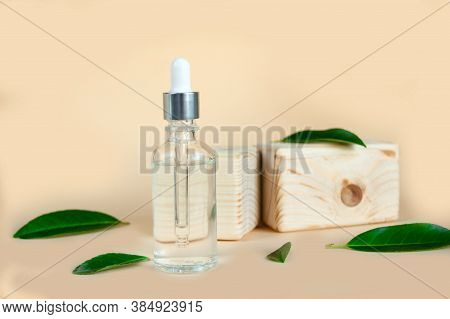Natural Serums For Face, Hyaluronic Acid, Botulin, Serum. Concept Of Natural Cosmetics, Skin Care.co