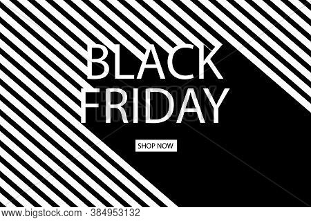 Black Friday. Abstract Website Template For Goods And Services, Super Discounts. Universal Backgroun