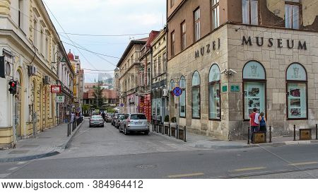 Sarajevo, Bosnia And Herzegovina - July 3rd 2018:museum Of Sarajevo (muzej), The Site Of Franz Ferdi