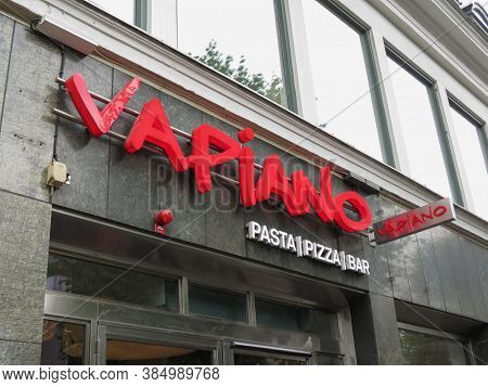Goteburg, Sweden - Circa August 2017: Vapiano Pasta Pizza Bar Logo