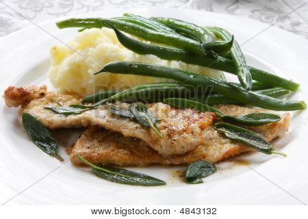 Kalvekød Scaloppini