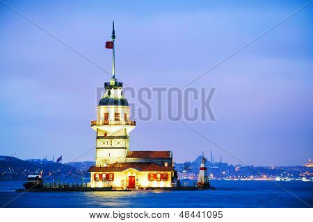Maiden's Island i Istanbul, Tyrkiet