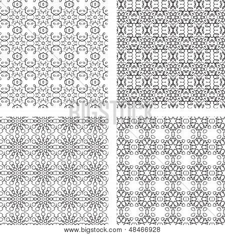 Circular Ornaments Pattern Set.