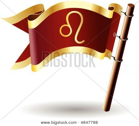 Royal flaga Astrologia Znak leo