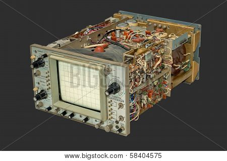 Old Oscilloscope.