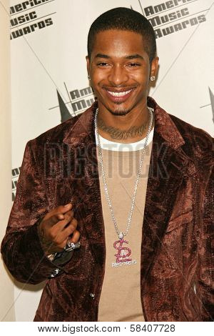 LOS ANGELES - NOVEMBER 21: Chingy in the press room at the 34th Annual American Music Awards at Shrine Auditorium on November 21, 2006 in Los Angeles, CA.