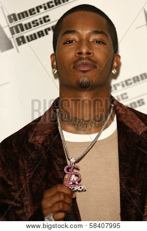 LOS ANGELES - NOVEMBER 21: Chingy in the press room at the 34th Annual American Music Awards at Shrine Auditorium on November 21, 2006 in Los Angeles, CA.