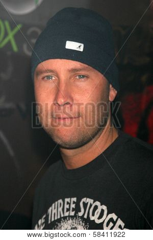 HOLLYWOOD - OCTOBER 25: Michael Rosenbaum at the launch for the Xbox 360 game 