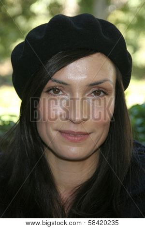 HOLLYWOOD - DECEMBER 19: Famke Janssen at the press conference for PETA, Runyon Canyon Park December 19, 2006 in Hollywood, CA