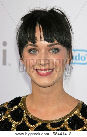 Katie Perry at the party celebrating the launch of Nintendo's Game Console Wii. Boulevard 3, Los Angeles, California. November 16, 2006.
