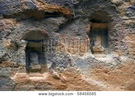 Nabatean City Of Petra In Jordan
