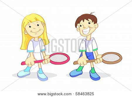 New tennis stars