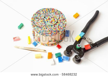 Mosaic handmade souvenir