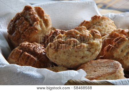Hungarian traditional greaves scones