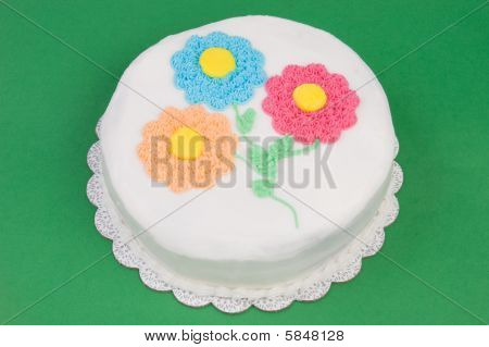 Fiore decorata torta