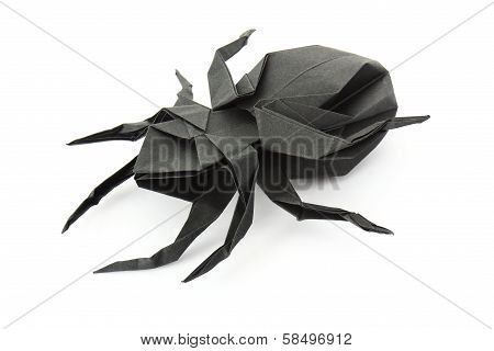 Traditional Origami Spider