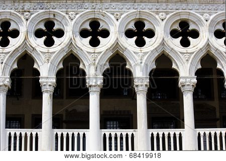 Venice Ducal Palace, Architectural Detail