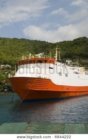 Banliyö taşıma vapur Bequia St Vincent