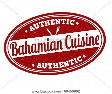 Bahamian Cuisine Stamp