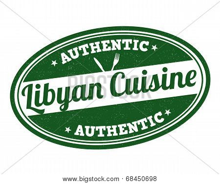 Libyan Cuisine Stamp