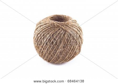 Skein of flax twine.