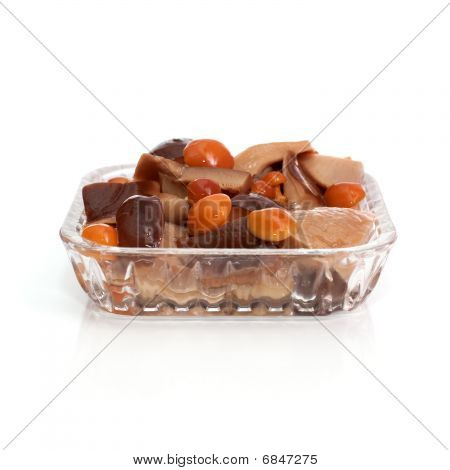 맛 있는 버섯 샐러드