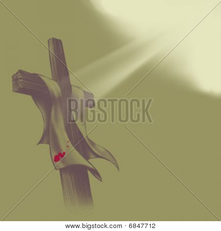 Cross And light