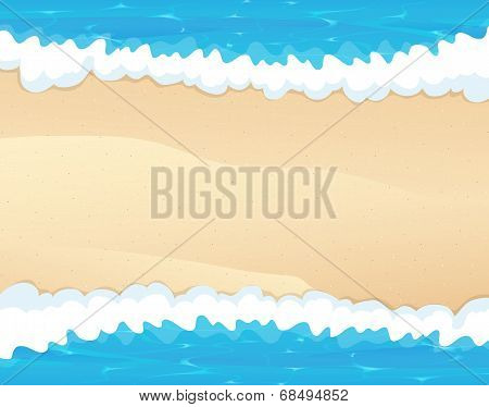 Waves And Sand