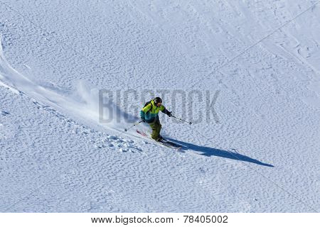 Untouched snow.