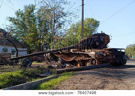 Ukrainian Armored Vehicles Destroyed
