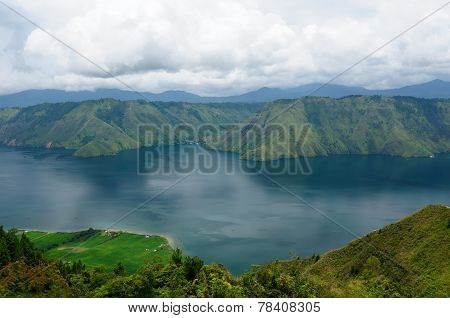Toba Lake On Sumatra