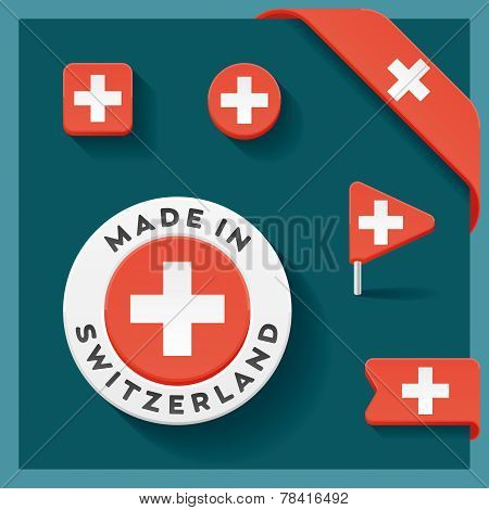 Switzerland Made Symbol Collection